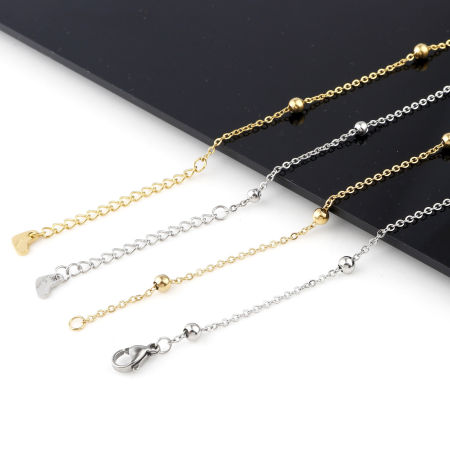 Picture of Wholesale Handmade Link Cable Chain Necklace, Multicolor 304 Stainless Steel, Unisex Stylish Minimalist Gift Jewelry For Retailer