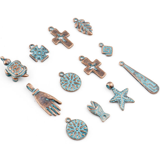 Picture of Zinc Based Alloy Patina Charms Antique Copper