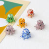 Bild von Muranoglas Ozean Schmuck Perlen Kraken Bunt Punkt ca 22mm x 16mm, Loch:ca. 1.8mm, 2 Stück
