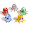 Bild von Muranoglas Ozean Schmuck Perlen Kraken Bunt Punkt ca 22mm x 16mm, Loch:ca. 1.8mm, 2 Stück
