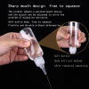 Picture of Empty Plastic Resin Jewelry Tools Glue Applicator Bottles Transparent Clear