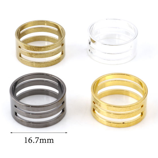 Picture of Copper Jump Ring Opener Closer Making Tools For DIY Jewelry Round Multicolor