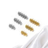 Imagen de Acero Inoxidable Cierres Deslizantes en Capas para Pulsera de Collar Multicapa Apilable Cilíndrico Multicolor 1 Unidad