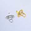 Picture of 304 Stainless Steel Charms Multicolor Mushroom 17mm x 14.5mm