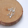 Picture of 304 Stainless Steel Charms Multicolor Besom Halloween Witch Hollow 18.5mm x 15mm