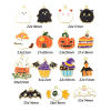 Picture of Zinc Based Alloy Halloween Charms Gold Plated Multicolor Enamel
