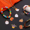 Picture of Zinc Based Alloy Halloween Charms Gold Plated Multicolor Enamel