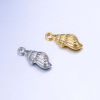 Imagen de Acero Inoxidable Colgantes Charms Caracola Multicolor 18mm x 7.5mm, 1 Unidad