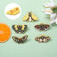 Picture of Insect Pin Brooches Butterfly Animal Gold Plated Multicolor Enamel