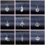 Immagine di 304 Acciaio Inossidabile Cavo Catena Collana Tono Argento 45cm Lunghezza, 2 Pz