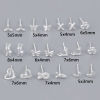 Picture of Sterling Silver Ins Style Ear Post Stud Earrings Silver Color