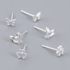 Picture of Sterling Silver Ins Style Ear Post Stud Earrings Silver Color
