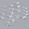 Picture of Sterling Silver Ins Style Ear Post Stud Earrings Silver Color