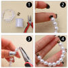 Picture of Iron Based Alloy Crimp Beads Cover Round Multicolor Open