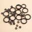 Picture of Agate ( Natural ) Loose Beads Round Black