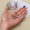 Picture of Brass Crimp Beads Cover Tube Multicolor