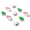 Imagen de Madera Navidad Espaciador Cuentas Multicolor 10 Unidades