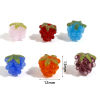 Bild von Muranoglas 3D Perlen Weintraube Bunt ca 13mm x 12mm, Loch:ca. 0.8mm, 1 Stück