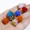 Bild von Muranoglas 3D Perlen Weintraube Bunt ca 13mm x 12mm, Loch:ca. 0.8mm, 1 Stück