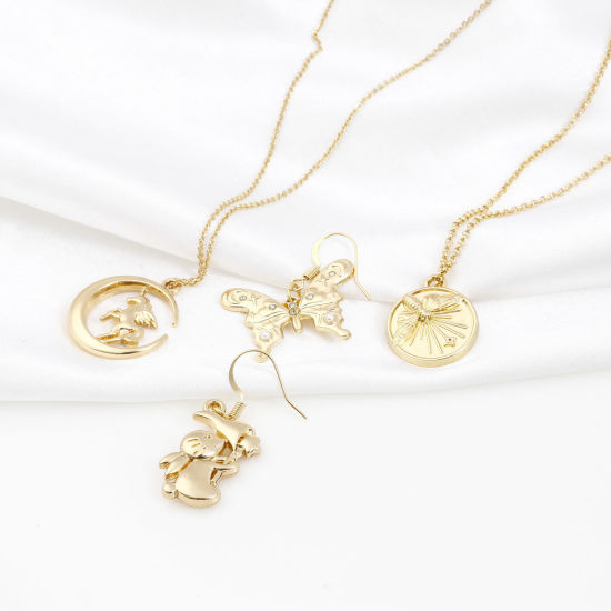 Picture of Zinc Based Alloy Charms Gold Plated Animal Insect