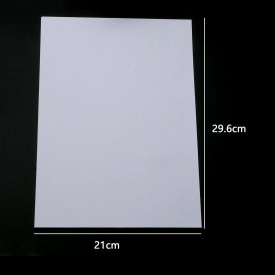 Picture of 0.3mm BOPS Shrink Plastic Rectangle Printable 29.6cm x 21cm