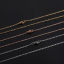 Picture of Stainless Steel Link Cable Chain Necklace Multicolor 75cm(29 4/8") long