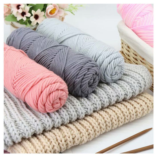 Picture of Acrylic Super Soft Knitting Yarn Multicolor