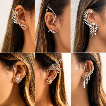 Gothic Non Piercing Clip-on Earrings