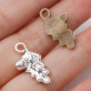 Picture of Zinc Based Alloy Charms Multicolor Leaf Acorn 22mm x 12mm