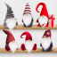 Image de Accessoires de Bricolage Artisanal en Polyester & Acrylique Noël Multicolore Poupée Moustache 18cm x 9cm, 1 Kit