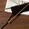 Picture of Natural Bamboo Single Pointed Knitting Needles Brown 25cm(9 7/8") long