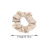 Picture of Velvet Simple Ponytail Holder Hair Ties Band Scrunchies Stripe Elastic 9cm Dia.