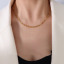 Imagen de Respetuoso del Medio Ambiente Sencillo & Casual Elegante 18K Oro Real Chapado 304 Acero Inoxidable Cadenas Collares Para Mujeres 1 Unidad