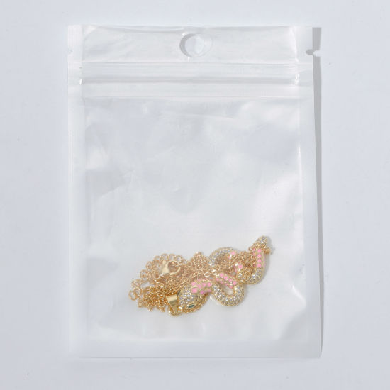 Bild von Umweltfreundlich Einfach und lässig Stilvoll 18K Vergoldet 304 Edelstahl Schmuckkette Kette Halskette Für Frauen 1 Strang