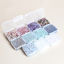 Imagen de Gema ( Mixto ) Cabuchones (Sin agujero) Chip Beads Multicolor 3mm - 2mm, 1 Caja