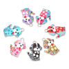 Imagen de Zamak Colgantes Charms Perro Tono de Plata Multicolor Esmalte 22mm x 16mm, 20 Unidades