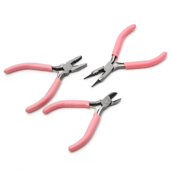 Picture of Steel Pliers Jewelry Tools Pink