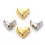 Imagen de Zamak día de San Valentín Cuentas Multicolor Corazón Aprox 11.5mm x 10mm, 10 Unidades