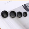 Image de Bouton Pression à Griffe en Plastique Boutons Rond Noir & Blanc 100 Kits