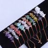 Picture of Natural Gemstone Boho Chic Bohemia Adjustable Braided Bracelets Multicolor Chip Beads 30cm(11 6/8") long