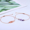 Picture of Natural Gemstone Boho Chic Bohemia Adjustable Braided Bracelets Multicolor Chip Beads 30cm(11 6/8") long