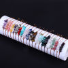 Picture of Natural Gemstone Boho Chic Bohemia Adjustable Braided Bracelets Multicolor Chip Beads 30cm(11 6/8") long
