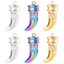 Picture of 304 Stainless Steel Charms Multicolor Knife 20mm x 10mm