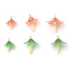 Picture of Acrylic 3D Charms Mushroom Multicolor