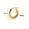 Picture of 304 Stainless Steel Stylish Hoop Earrings Multicolor Round
