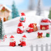 Image de Micro Paysage Miniature Décoration de la Maison en Résine Noël Père Noël