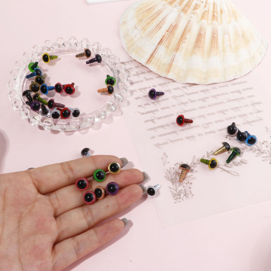 Picture of Plastic DIY Handmade Craft Materials Accessories Multicolor Doll Eye