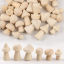 Image de Accessoires de Bricolage Peinture Artisanal en Bois Naturel Décoration de la Maison Couleur Original Champignon 10 Pcs