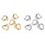 Picture of 304 Stainless Steel Valentine's Day Charms Multicolor Heart Hollow