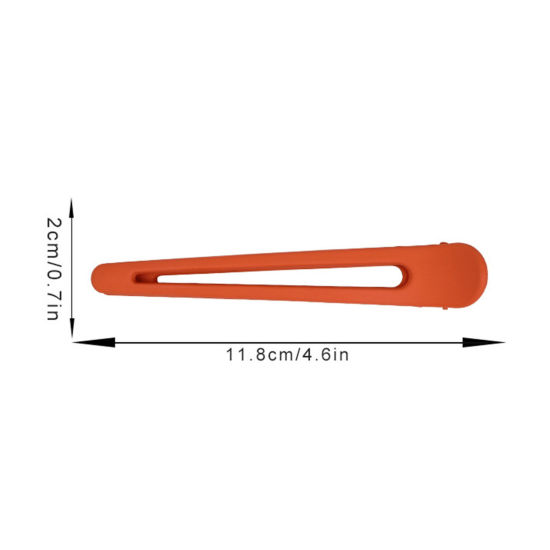 Bild von Harz Einfach Haarklammer Bunt 11.8cm x 2cm, 1 Stück